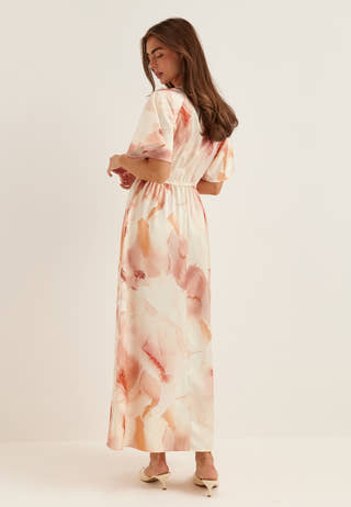 Satin Maxi Dress