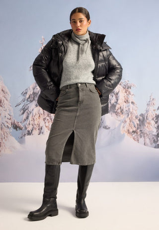 Semi Shiny Padded Jacket