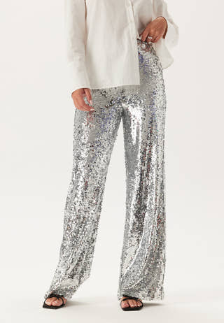 Sequin Wide Trousers