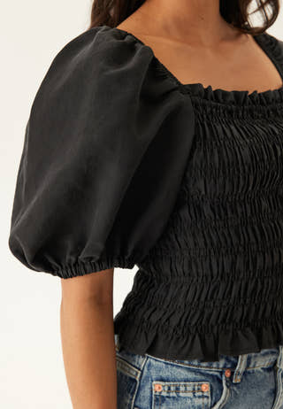 Smock Modal Blouse