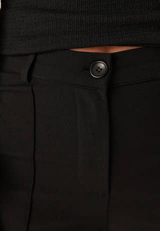 Soft Flared Suit Trousers