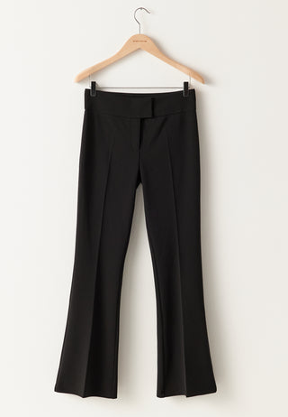 Soft Suit Flared Trousers