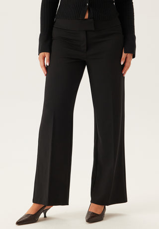 Soft Suit Wide Trousers