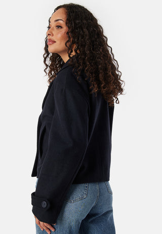 Sophie Short Wool Blend Coat