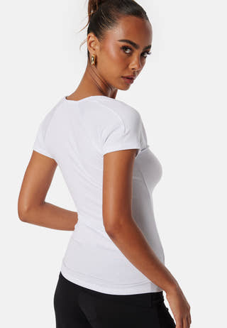 Square Neck Short Sleeve Top