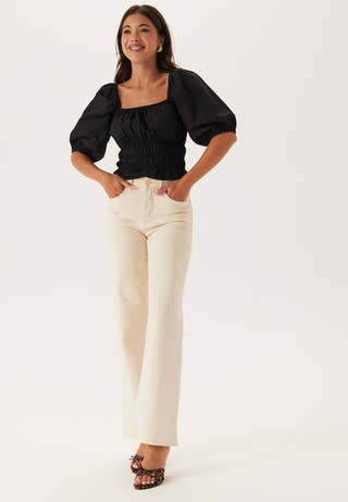 Square Neck Smock Top