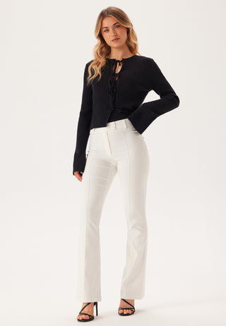 Stretchy Back Pocket Trousers