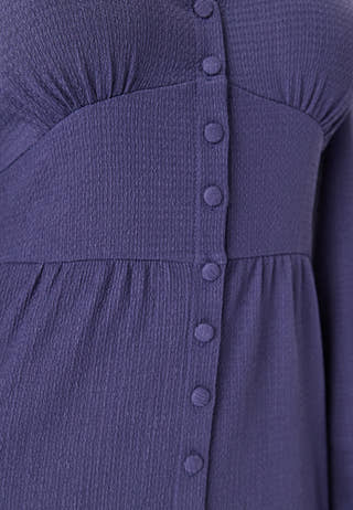 Structure Button Midi Dress