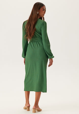 Structure Button Midi Dress