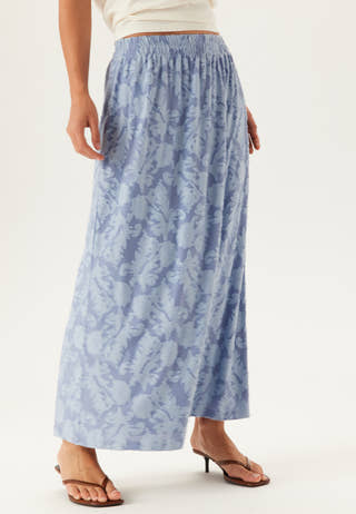 Structure Floral Maxi Skirt