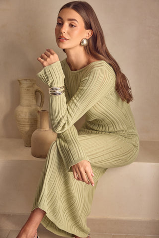 Structure Knitted Dress