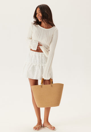 Structure Knitted Top