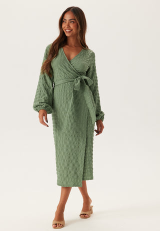 Structure Wrap Dress