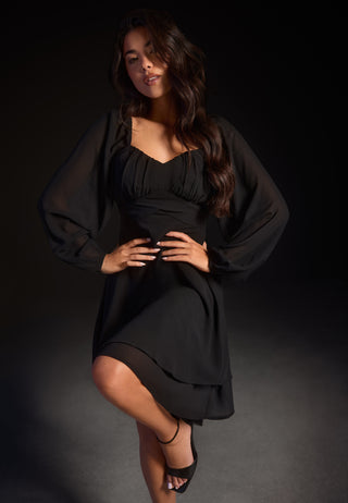 Sweetheart L/S Dress