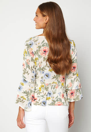 Thea flounce top