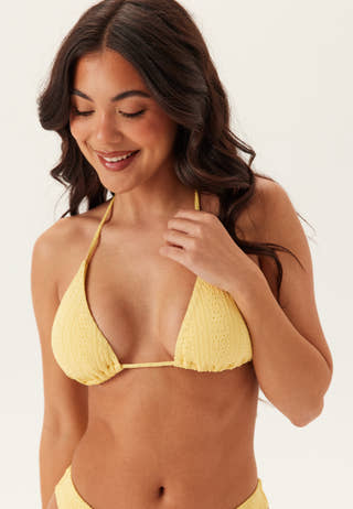 Triangle Broderie Anglaise Bikini Top