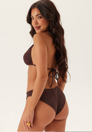 Triangle Glittery Bikini Top