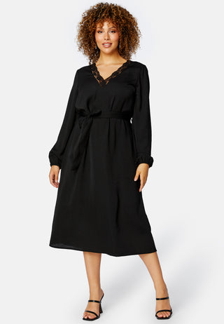 Vallie midi lace dress