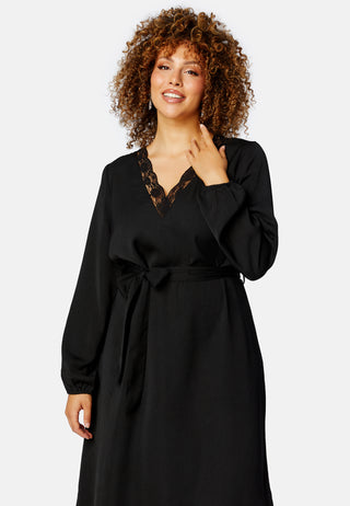 Vallie midi lace dress