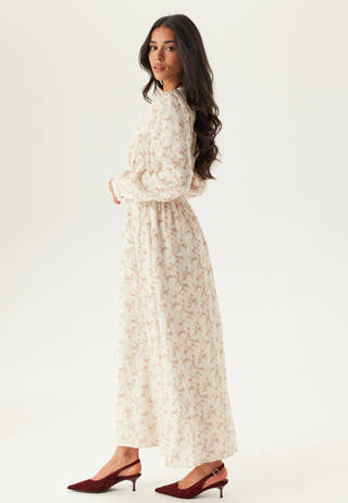 Viscose V-neck Maxi Dress