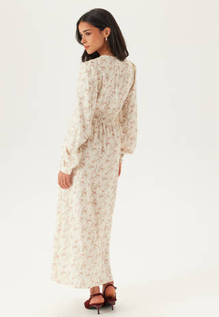 Viscose V-neck Maxi Dress