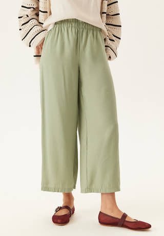 Wide Ankle Modal Trousers