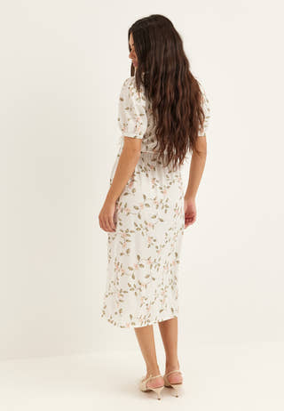 Wrap Frill Dress