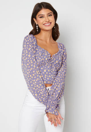 Zandria cropped top