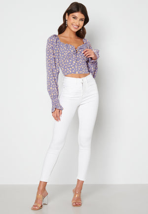 Zandria cropped top