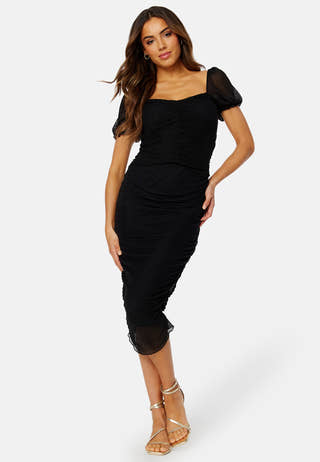 Zia Pleated Mesh Top