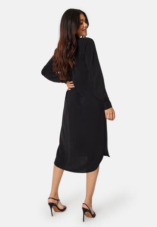 Relaxed L/S Shirt Dress