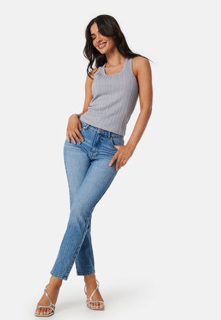 Sparkling Rib Tank Top