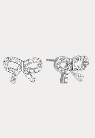 Crystal Bow Earring