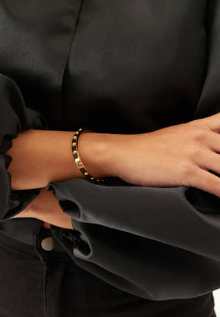Fiona Dot Bangle Gold
