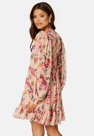 Chiffon V-Neck Dress