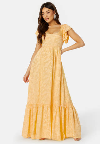 Jacquard Open Back Dress