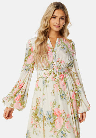 Satin Midi Dress