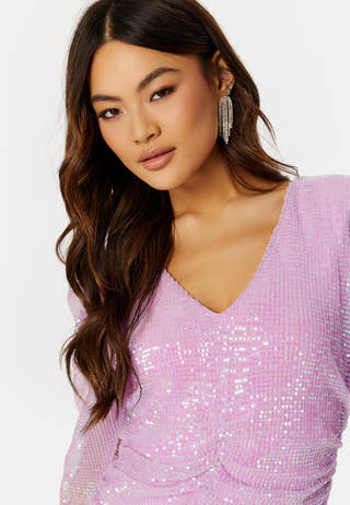 Sequins Maxi Dress