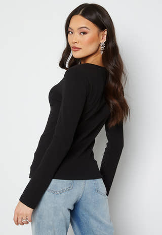 Micro Branding Rib LS Tee