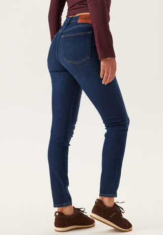 Mid Rise Skinny Blue Orbit