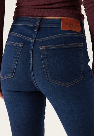 Mid Rise Skinny Blue Orbit