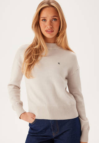 Monogram Embro Crewneck Sweater