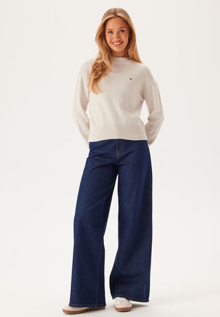 Monogram Embro Crewneck Sweater