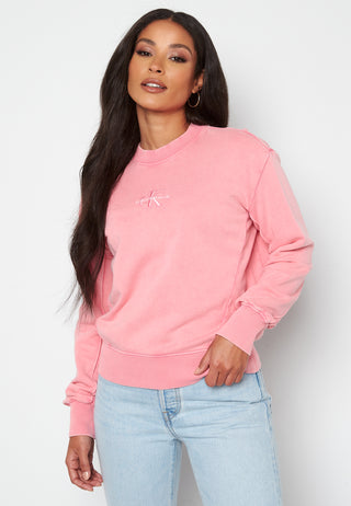 Monogram Logo Washed Crew Neck