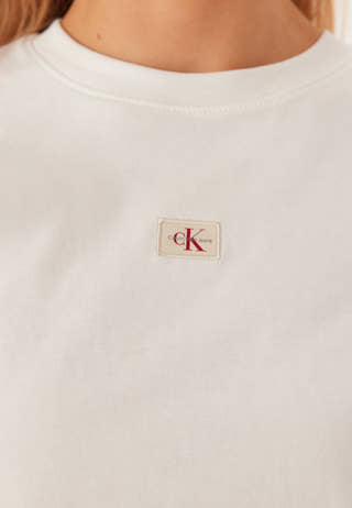 Woven Label Regular Jersey Tee