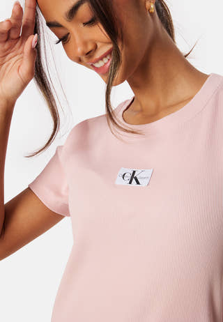 Wowen Label Rib Slim Tee