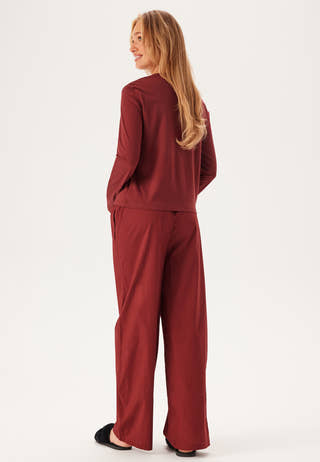 L/S SLEEP SET (COTTON TEE/PANT)