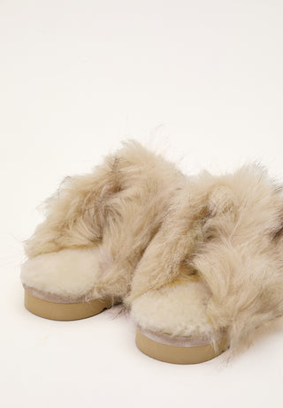 Edmonton Fluffy Slippers
