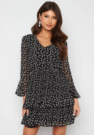 Carlotta flounce dress
