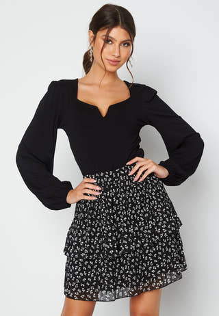 Carlotta flounce skirt